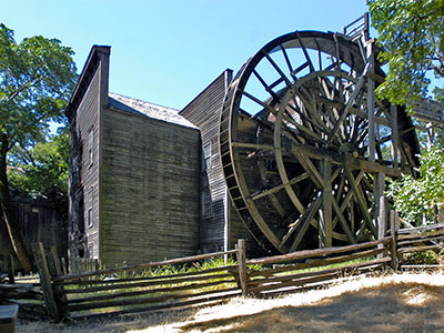 National Register #72000240: Old Bale Grist Mill in Napa Valley
