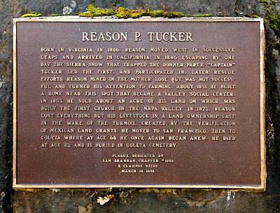 Point of Historic Interest: Reason P. Tucker