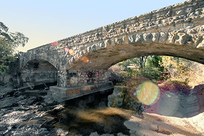National Register #05000781: Napa River Bridge on Zinfandel Lane, California