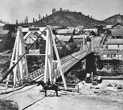 Original Pine Street Bridge Over Deer Creek