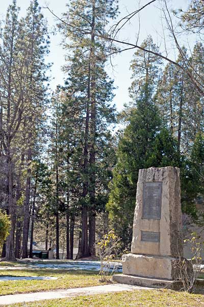 California Historical Landmark #297: Site of Gold Hill Mine