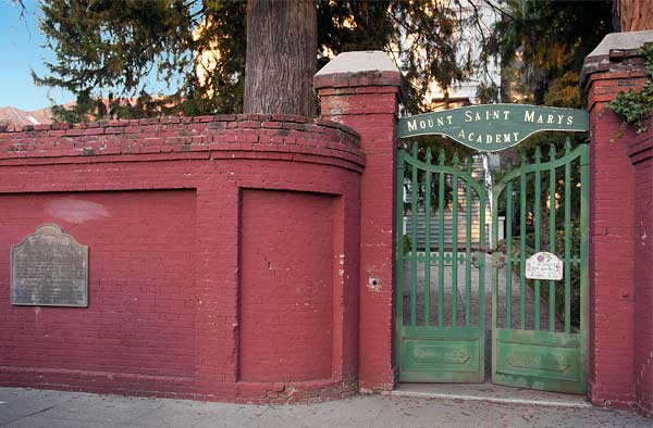 California Historical Landmark #855: Mount Saint Mary's Convent and Academy