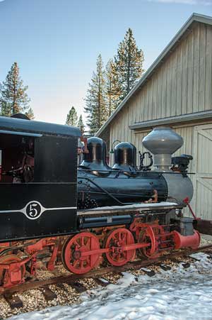 Nevada County Narrow Gauge Railroad Engine 5