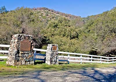 California Historical Landmark #390: Bridgeport Covered Bridge