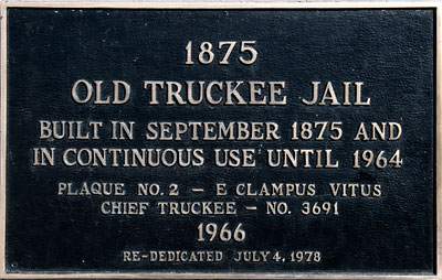 Old Truckee Jail