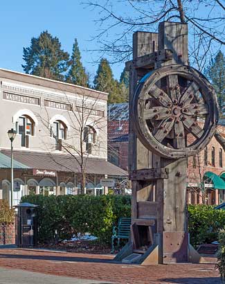 Three Stamp Mill and the Washington Brewery