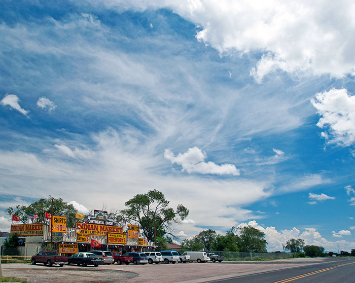 Continental Divide Indian Market on I-40