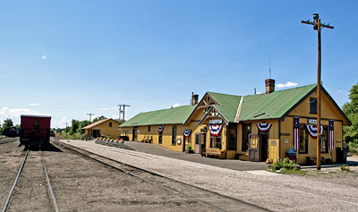 National Register #73000462: Denver & Rio Grande Railroad San Juan Extension in Chama, New Mexico