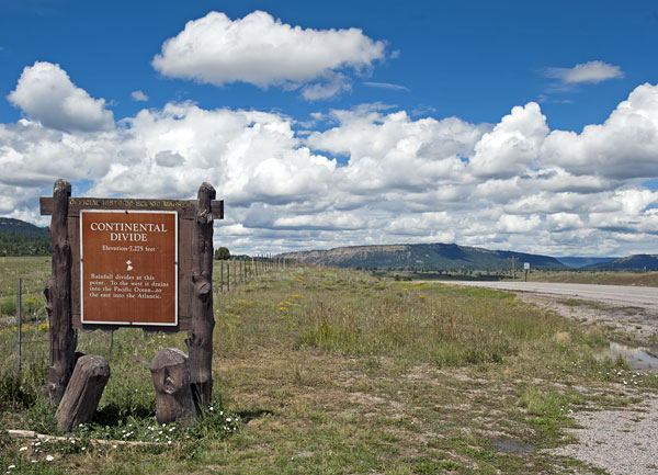 New Mexico Scenic Historic Marker: Continental Divide