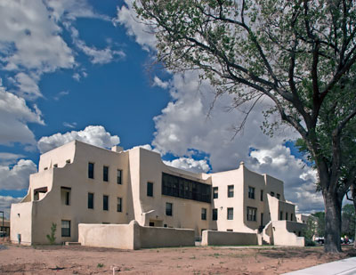 National Register #88001561: Connor Hall at New Mexico School for the Deaf in Santa Fe