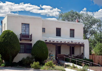 National Register #88001563: Superintendent's Residence at the New Mexico School for the Deaf in Santa Fe
