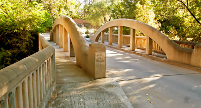 National Register #01000771: El Puente de Los Hidalgos in Santa Fe