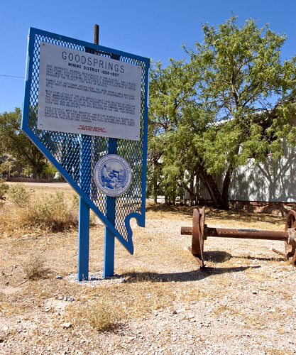 Nevada Historic Marker 102: Goodsprings Mining District