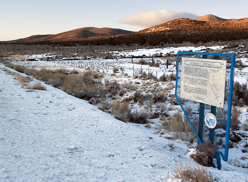 Nevada Historic Marker 126: Double Springs