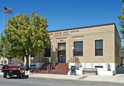 National Register #90000134: Main Post Office in Lovelock, Nevada