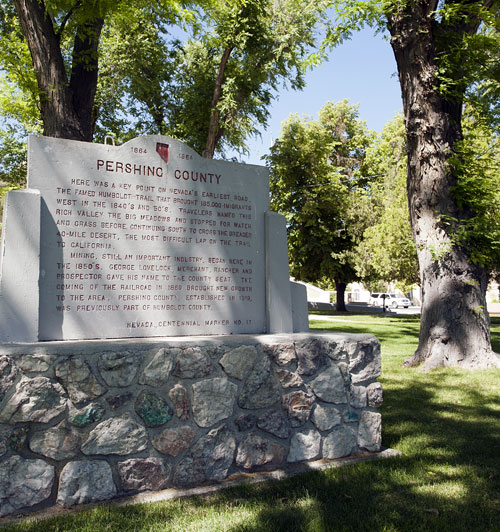 Nevada Historic Marker 17: Pershing County