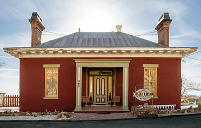 National Register #93000689: Chollar Mansion in Virginia City