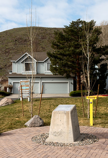 Nevada Historical Marker 253: Emigrant-Donner Camp