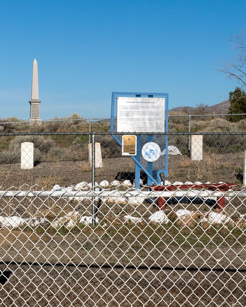 Nevada Historical Marker 79: Grand Army of the Republic Cemetery in Reno