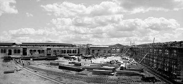 Nevada Historical Marker 189: Southern Pacific Railroad Yards