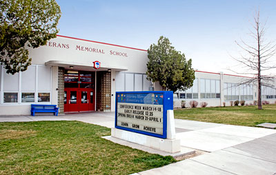 National Register #93000690: Veterans Memorial School in Reno