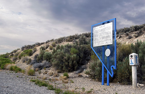 Nevada Historic Marker 53: Hamilton