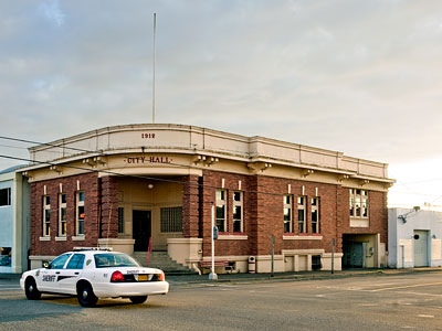 National Register #92001318: Coquille City Hall, Oregon