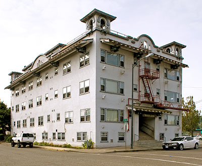 National Register #85003478: Myrtle Arms Apartment Building in Coos Bay, Oregon