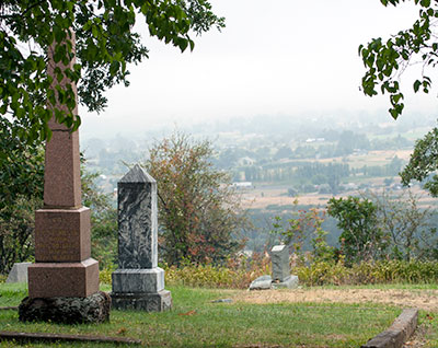 National Register #95000688: Mountain View Cemetery in Ashland