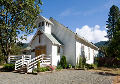 National Register #90001587: Hugo Community Baptist Church