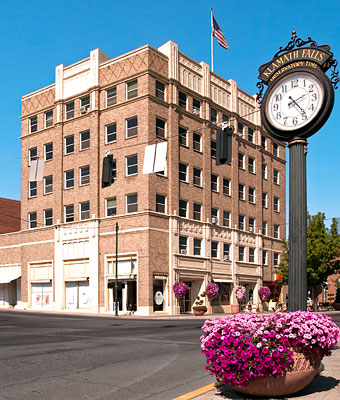 National Register #87001525: Oregon Bank Building in Klamath Falls