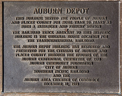 Auburn Depot