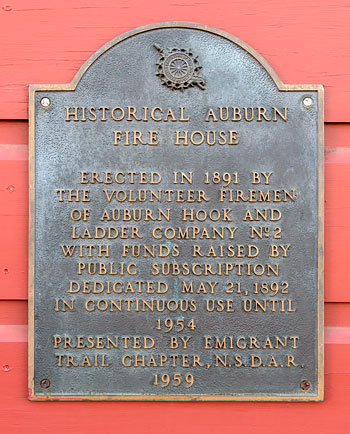 Historical Auburn Fire House