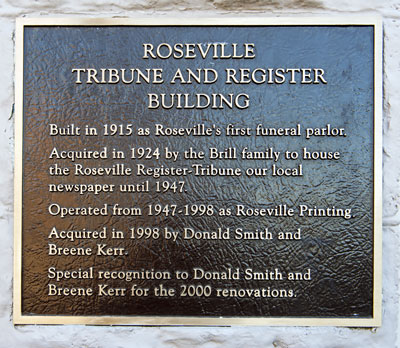 Roseville Tribune and Register Building