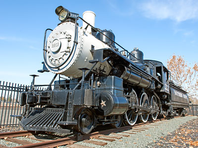 Southern Pacific Railroad Steam Locomotive 2252