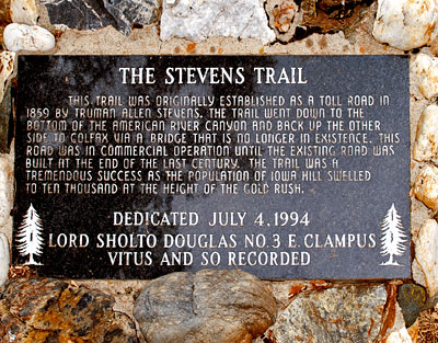 National Register #02001391: Stevens Trail