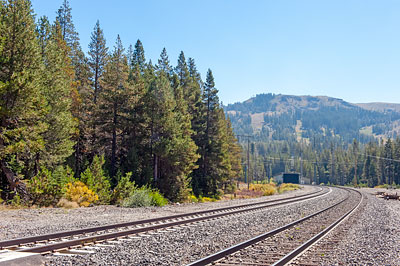 Union Pacific Railroad Right-of-Way Near Donner Summit