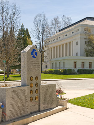 Plumas County Veterans Memorial in Quincy California