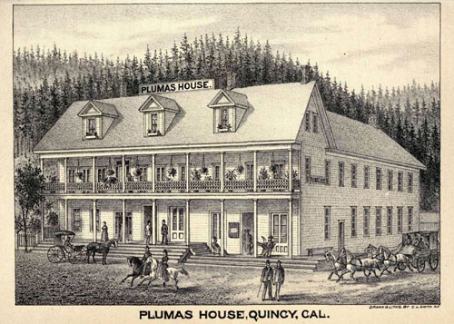 Plumas House in Quincy, California