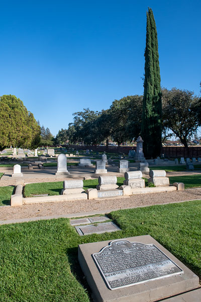 California Historical Landmark 719: Elitha Cumi Donner Wilder Grave
