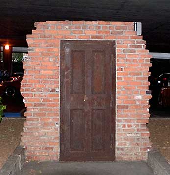 Under Interstate 5 in Old Sacramento