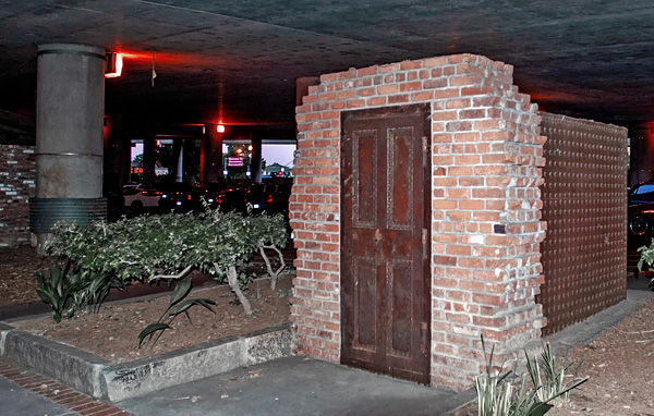 Under Interstate 5 in Old Sacramento