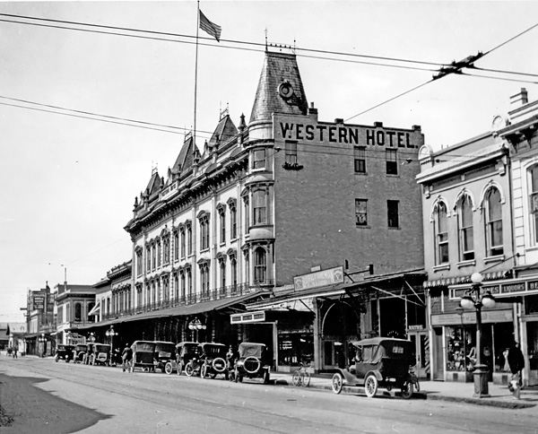 California Historical Landmark #601: Western Hotel