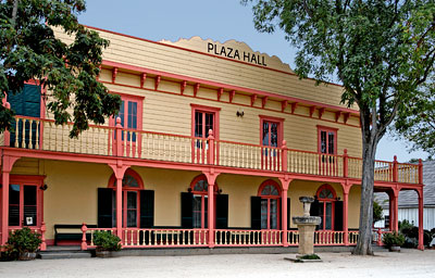 Plaza Hall in San Juan Bautista