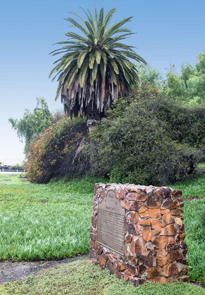 California Historical Landmark 244: Derby Dike in San Diego, California