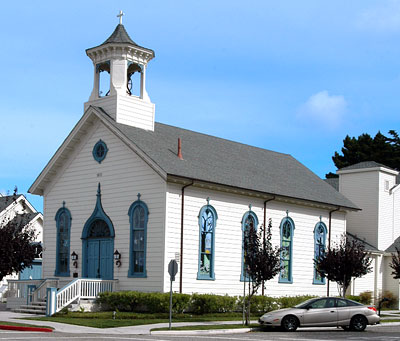 National Register #80000854: Methodist Episcopal Church at Half Moon Bay