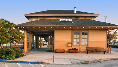 National Register #78000770: Millbrae Railroad Station