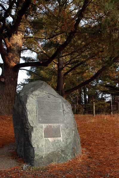 California Historical Landmark #27: Portolá Camp on November 4, 1769