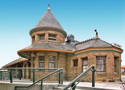 National Register #84001191: Southern Pacific Depot in San Carlos