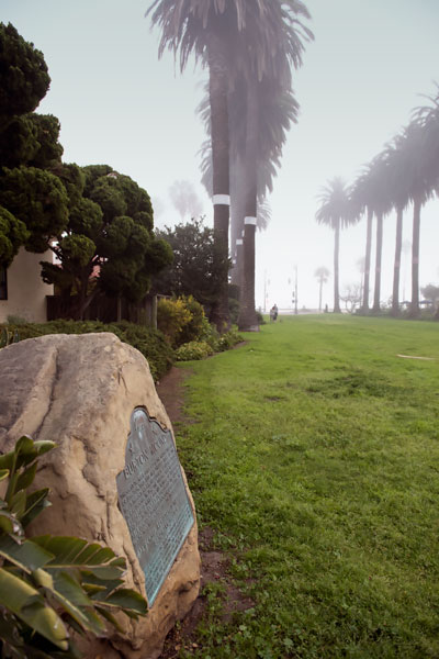 California Historical Landmark 306: Burton Mound in Santa Barbara